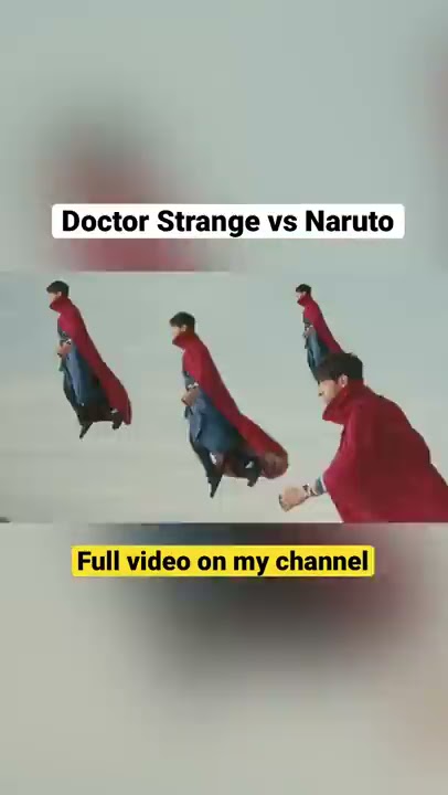 Doctor Strange vs Naruto